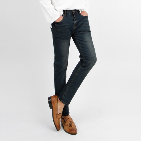 르젠옴므 스판 빅사이즈 슬림일자 청바지 LNPC519SJ