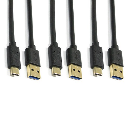 에이치디탑 C타입 TO USB3.0 A타입 고속충전 케이블 CP-0504 15cm, 0.15m