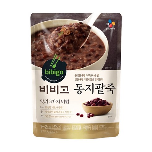 비비고 동지팥죽, 450g, 1개