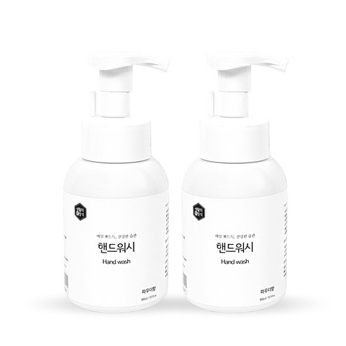 생활의정석 핸드워시 파우더향, 300ml, 2개