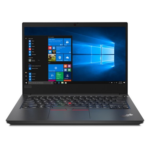 레노버 ThinkPad 노트북 E14 20RAS01G00 (10세대 i7-10510U 35.5cm RX640그래픽 WIN10), 윈도우 포함, 256GB, 4GB