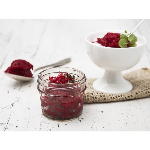 라즈베리 퓨레 하나로 디저트 고민 해결