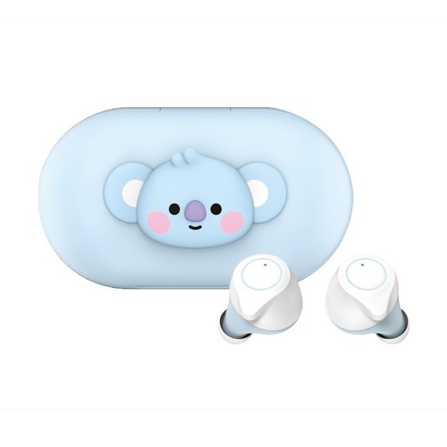 BT21 베이비 우주스타 블루투스 무선이어폰, RTWS-BT21-KY, KOYA