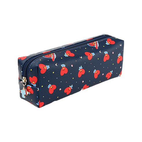 모노폴리 BT21 C포켓 패턴 파우치형 필통, 타타(TATA), 1개