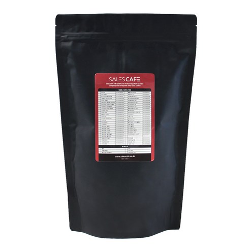 세일즈카페 블렌드 원두커피 연한맛 업소용, 에스프레소, 1kg