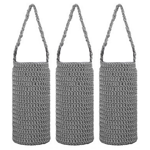 블럭마트 니트 보틀주머니 Large 700~1000ml, 그레이, 3개