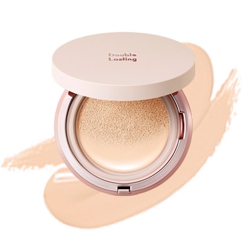 에뛰드하우스 더블래스팅쿠션 글로우 15g, C19 라이트바닐라, 1개
