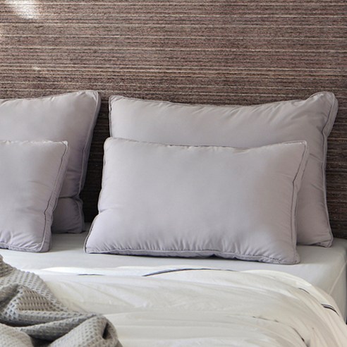 퓨리케어 빨아쓰는 입체베개 2p, 그레이, 2개