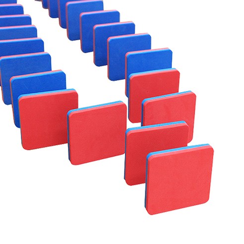 다채로운 운동과 게임을 즐기는 체육대회용 청홍색판