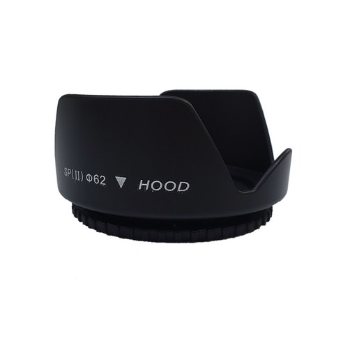 헤럴드9 카메라 렌즈용 호환용 꽃무늬 후드 62mm, 1개