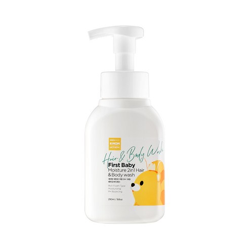 케이맘 베이비 처음 2 in 1 헤어 앤 바디워시, 1개, 290ml