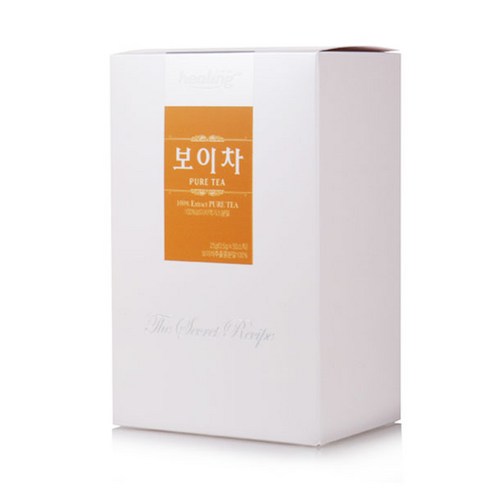 힐링 백장생 보이차, 0.5g, 50개입, 1개