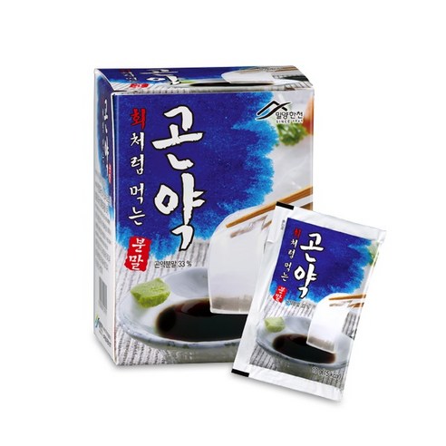 밀양한천 회처럼 먹는 곤약분말, 10g, 10개
