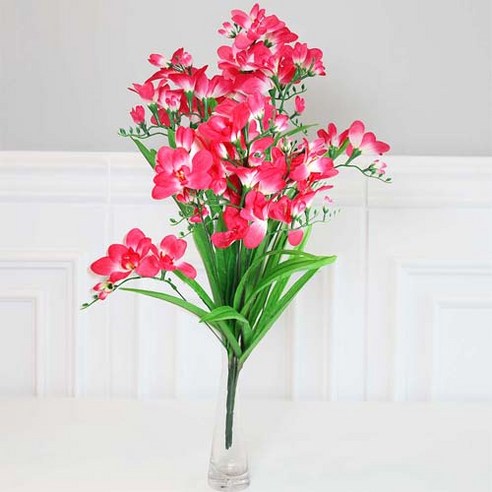 도시정원 조화 후리지아부쉬 2p, 뷰티