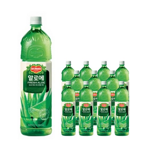 델몬트 알로에 주스, 1.5L, 12개