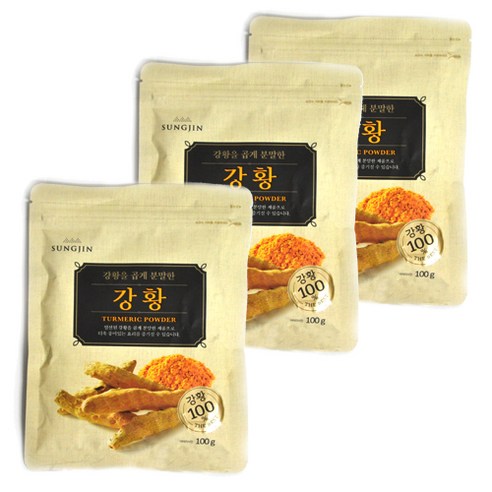 성진 강황 가루, 100g, 3개