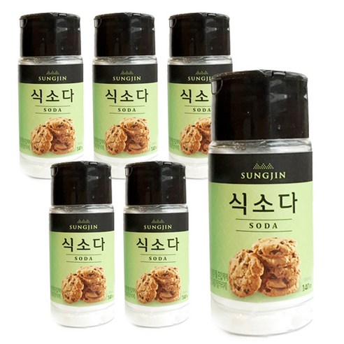 성진 식소다 용기형, 140g, 6개