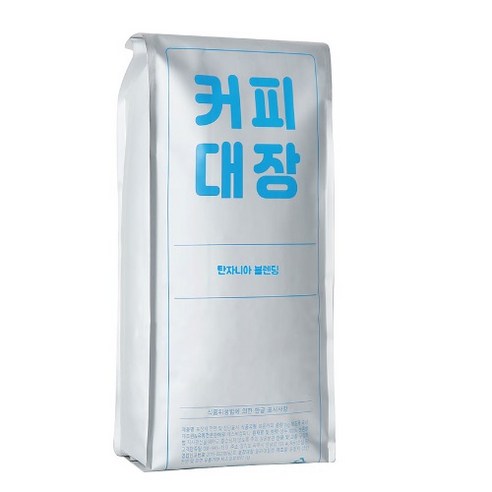 커피대장 탄자니아 블랜딩 원두커피, 홀빈, 1kg