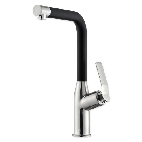 다인 측면 볼용 세면대 수전 DL660 BN 유광니켈, 1개