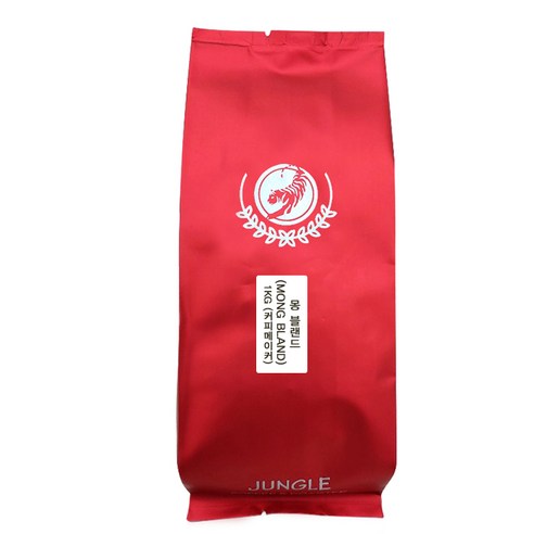 정글인터내셔널 몽블랜드 분쇄커피, 커피메이커, 1kg