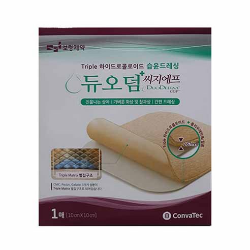 듀오덤 씨지에프 습윤드레싱, 1개