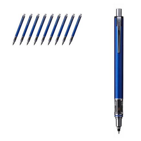 쿠루토가 어드밴스 샤프펜 M5-559 네이비9, 0.5mm, 10개