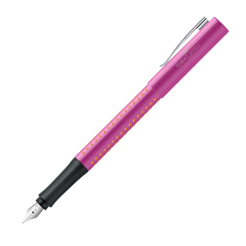 파버카스텔 그립 2010 FOUNTAINPEN SERIES 만년필, F, 핑크