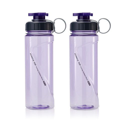 코멕스 TOP 물병 2p, 바이올렛, 700ml