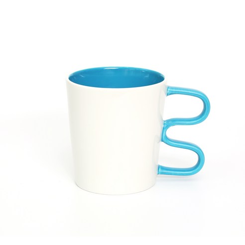 까사무띠 레아 지오 머그 325ml, 블루, 1개