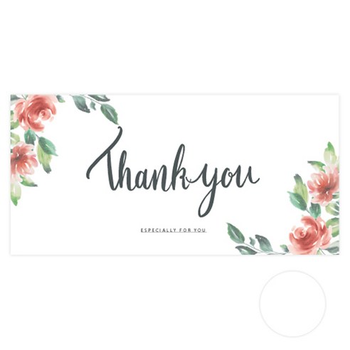 도나앤데코 퍼지 thank you 용돈봉투 30p + 투명스티커 30p, 혼합색상, 1세트