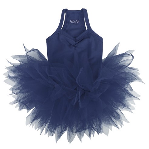 퍼피엔젤 플라워 튜튜 드레스 PA-DR218, 756 NAVY