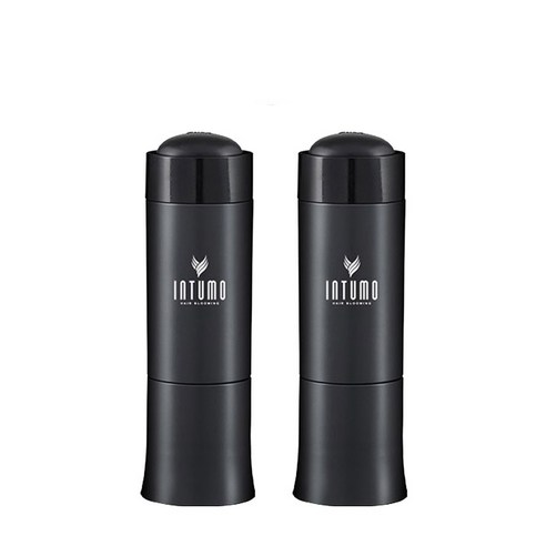 인투모 흑채 헤어블룸 파우더 리필용 25g, 블랙, 2개