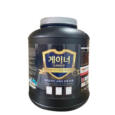 웨이테크 게이너 복합형 벌크업 헬스 단백질보충제, 4kg, 1개