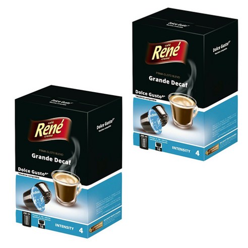 Rene 디카페니또 돌체구스토 호환캡슐 커피, 7g, 32개
