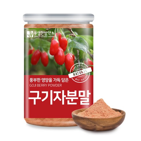 부영한방약초 국산 구기자 분말, 1개, 300g