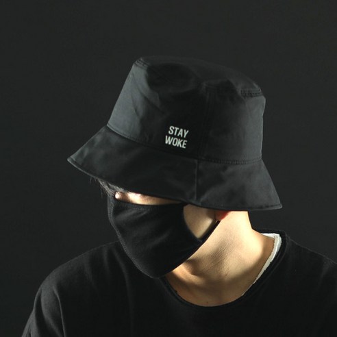아이엠캡 STAY WOKE 버킷햇