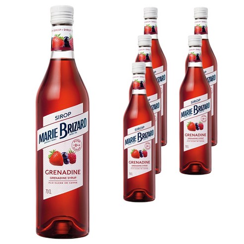 마리브리자드 그레나딘 시럽, 700ml, 6개