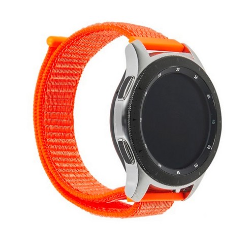 갤럭시워치 밴드 벨크로 22mm WBG-7210, 오렌지, 1개