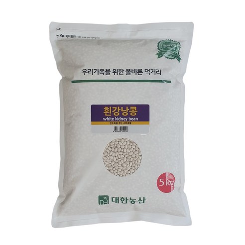 대한농산 흰강낭콩, 5kg, 1개
