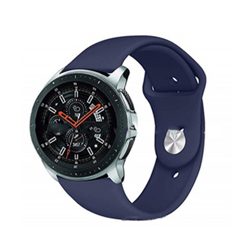 갤럭시워치 46mm 뉴 우레탄 실리콘 스트랩 22mm, 네이비, 1개