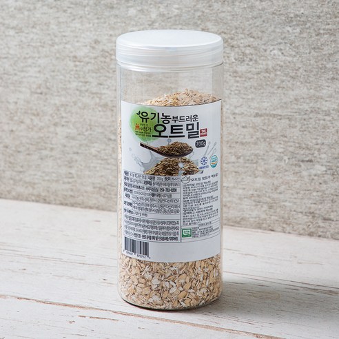 대구농산 유기농 인증 부드러운 오트밀, 700g, 1통