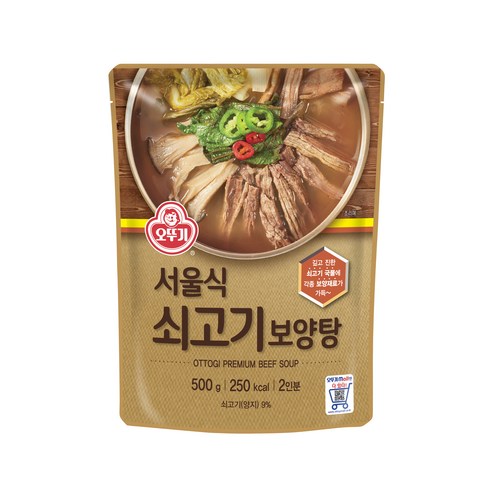 오뚜기 서울식 쇠고기 보양탕, 500g, 1개