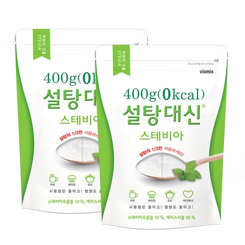 설탕대신 스테비아, 2개, 400g