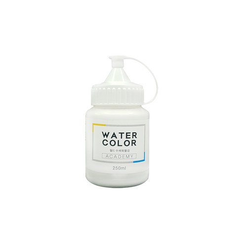 쉴드 모노폴리 수채화물감 흰색, 250ml, 1색