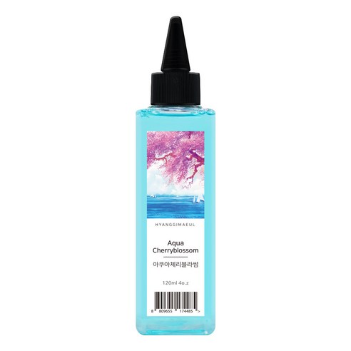 향기마을 디퓨저 리필오일, 아쿠아체리블라썸, 120ml, 1개