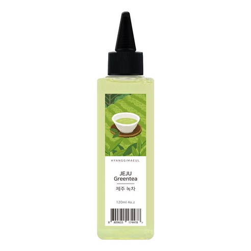 향기마을 디퓨저 리필오일, 제주녹차, 120ml, 1개