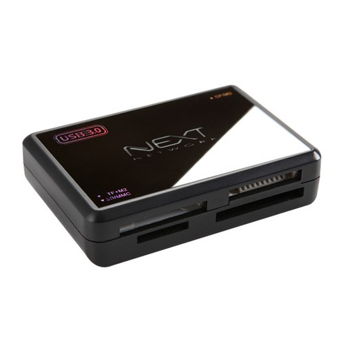넥스트 USB 3.0 CF SD 올인원 카드리더기 NEXT-9703U3