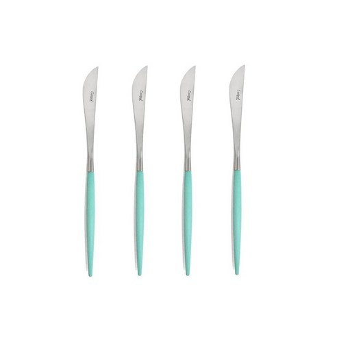 큐티폴 고아 터키쉬 디너나이프, 실버, 4개
