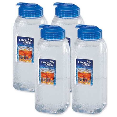 락앤락 PET 물통 HAP728S4 4p, 단품, 900ml, 4개