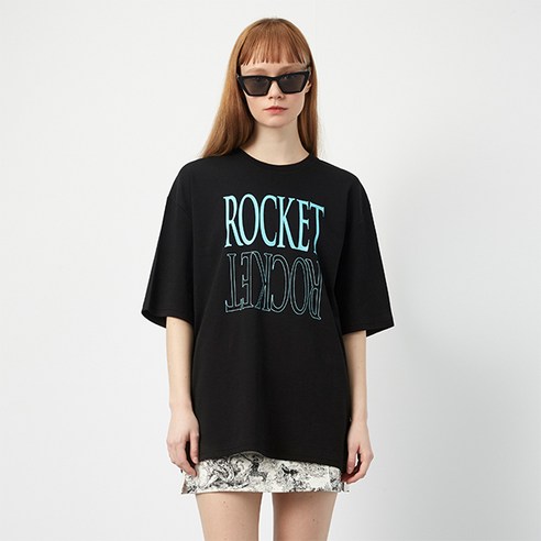 로켓런치 R DECALCOMANIE ROCKET T-SHIRT